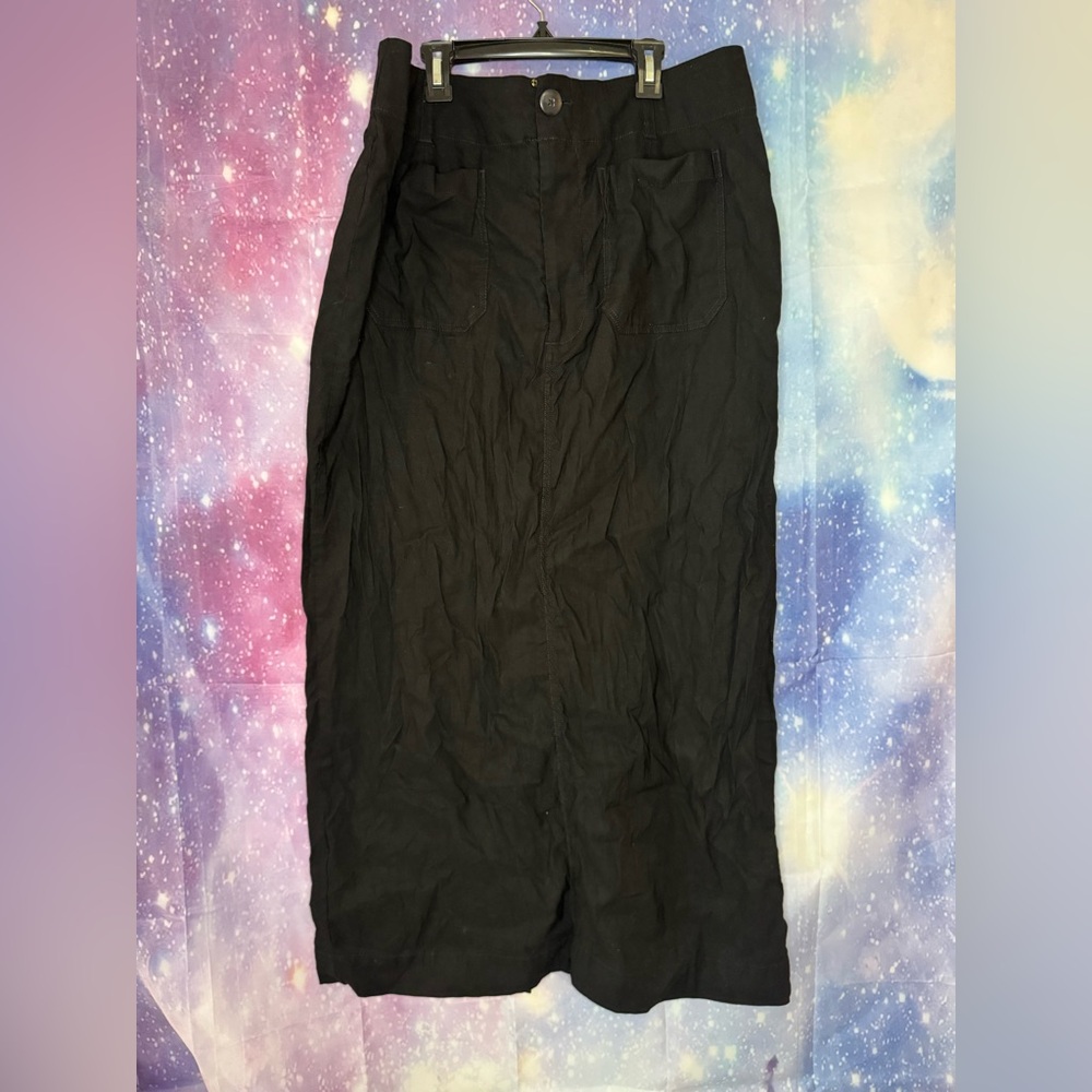 Mauve black maxi skirt 🛍
